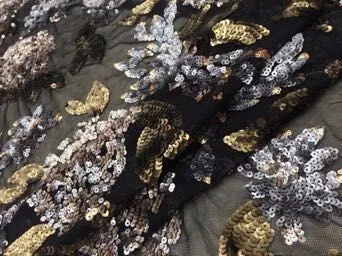 Gold sequins African laces Fabric Embroidered High Quality African Mesh Tulle Lace Fabric velvet cloth African Lace Party MY3837
Gold sequins African laces Fabric Embroidered High Quality African Mesh Tulle Lace Fabric velvet cloth African Lace Party MY3837