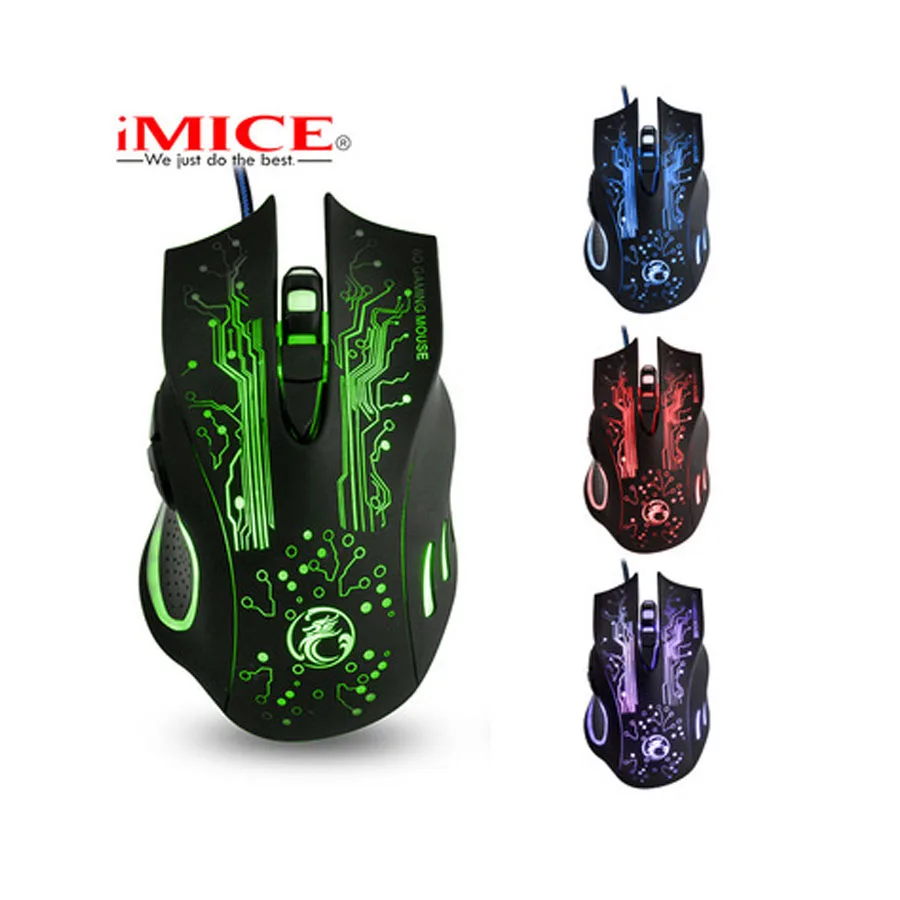Original iMICE X9 USB Wired Gaming Mouse 6 Buttons 5000DPI LED Optical Wired Cable Gamer Mouse For Computer 20pcs/lot Free DHL
Original iMICE X9 USB Wired Gaming Mouse 6 Buttons 5000DPI LED Optical Wired Cable Gamer Mouse For Computer 20pcs/lot Free DHL