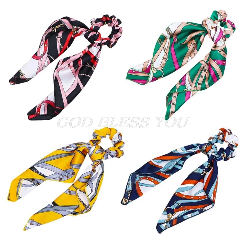 Women Long Ribbon Large Intestine Hair Rope Handkerchief Scarves Bowknot Vintage Ponytail Holder Metal Chain Patterns Scrunchies
Women Long Ribbon Large Intestine Hair Rope Handkerchief Scarves Bowknot Vintage Ponytail Holder Metal Chain Patterns Scrunchies