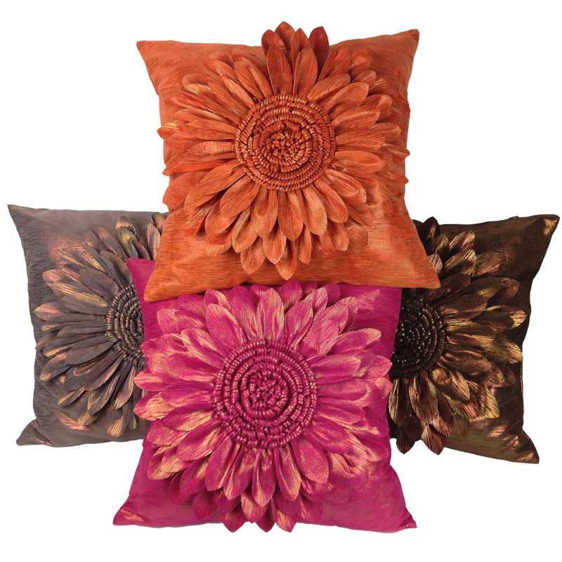 Sun Flower Handmade Cushion Cover for Sofa,45cm*45cm,Thick Foil Print Cushion Cover,Throw Pillow Case Cover
Sun Flower Handmade Cushion Cover for Sofa,45cm*45cm,Thick Foil Print Cushion Cover,Throw Pillow Case Cover