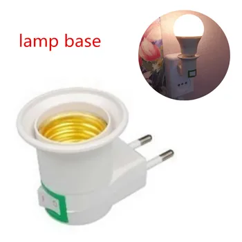 E27 EU plug Lamp Holder converter E27 base socket adapter with on-off control switch night light power Home Lighting accessories
E27 EU plug Lamp Holder converter E27 base socket adapter with on-off control switch night light power Home Lighting accessories