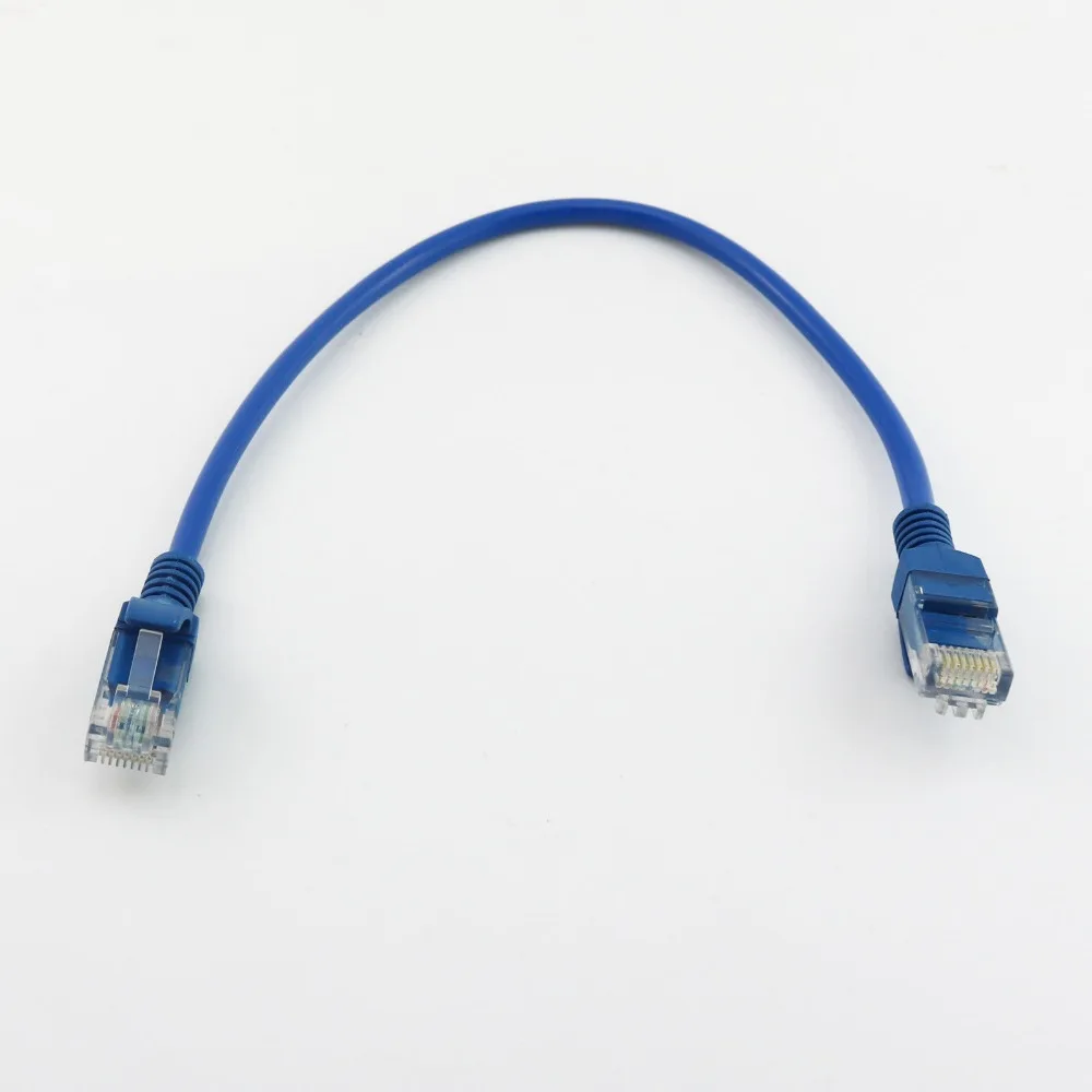 1x Blue Network Ethernet Internet Lan Cable Line Cat5E RJ45 Patch Cable Cord RJ45 Male to Male Connector 20cm
1x Blue Network Ethernet Internet Lan Cable Line Cat5E RJ45 Patch Cable Cord RJ45 Male to Male Connector 20cm