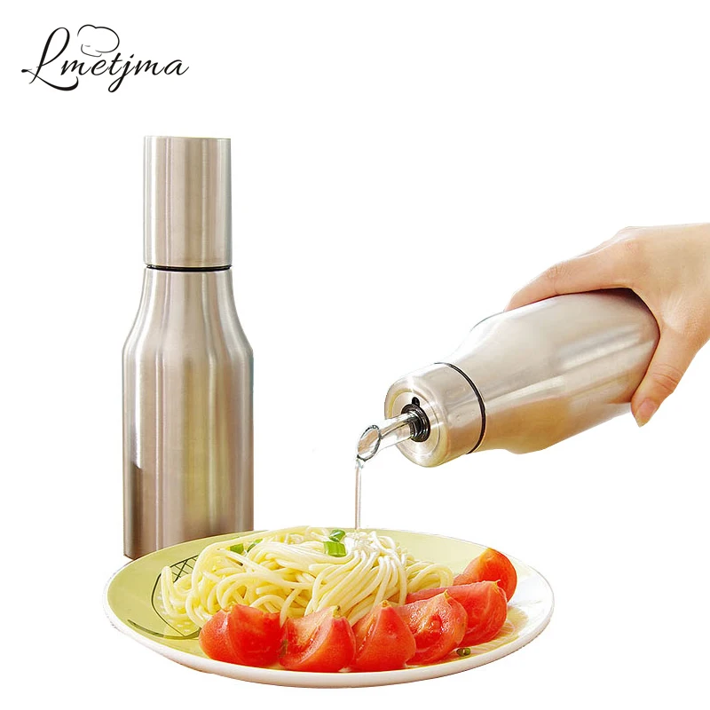 LMETJMA Oil Bottle Stainless Steel Olive Oil Bottle Leak-proof Oiler Spice Jar Soy Sauce Bottle 500ML 750ML 1000ML KC0328-4
LMETJMA Oil Bottle Stainless Steel Olive Oil Bottle Leak-proof Oiler Spice Jar Soy Sauce Bottle 500ML 750ML 1000ML KC0328-4