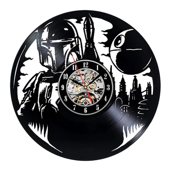 Horloge Murale Horloge Mural Klok Star Wars Boba Fett Wall Clock Design Hanging Vinyl Record Clocks Watch Home Decor Silent
Horloge Murale Horloge Mural Klok Star Wars Boba Fett Wall Clock Design Hanging Vinyl Record Clocks Watch Home Decor Silent
