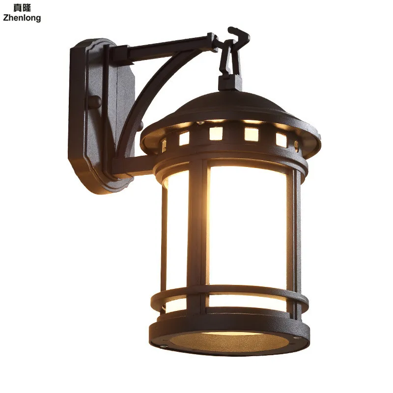 Outdoor Led Wall Light Waterproof Garden Light Fixture Creative American Vintage Balcony Exterior Wall Aisle Corridor Stairs
Outdoor Led Wall Light Waterproof Garden Light Fixture Creative American Vintage Balcony Exterior Wall Aisle Corridor Stairs