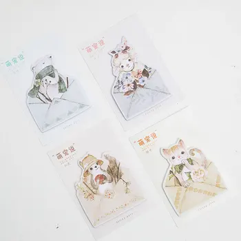 2 pcs/lot 30 sheet "Pet cat" memo pad paper sticky notes post notepad kawaii stationery papeleria school supplies
2 pcs/lot 30 sheet "Pet cat" memo pad paper sticky notes post notepad kawaii stationery papeleria school supplies