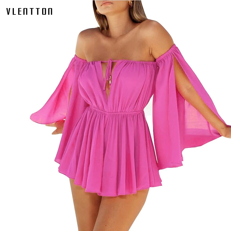 2019 New Chiffon Sexy Dress Women Lace Up Off Shoulder A-Line Beach Dress Spring summer backless Ladies Dress Vestidos
2019 New Chiffon Sexy Dress Women Lace Up Off Shoulder A-Line Beach Dress Spring summer backless Ladies Dress Vestidos