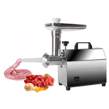 ITOP 140W Home Electric Meat Grinder Sausage Stuffer Stainless Steel Mincer Maker Silver Meat Fish Cutter Machine Food Processo
ITOP 140W Home Electric Meat Grinder Sausage Stuffer Stainless Steel Mincer Maker Silver Meat Fish Cutter Machine Food Processo