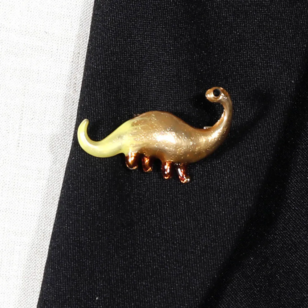 The Golden Brontosaurus Brooch The Golden Brontosaurus Brooch