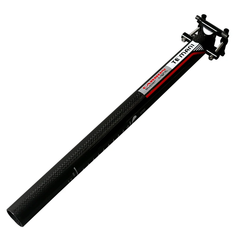 Carbon Fiber Seat Post Bike Seatpost Road/Mtb Bicycle Seatposts 3K Gloss Titanium screws 27.2 30.8 31.6 33.9 34.mm*400mm
Carbon Fiber Seat Post Bike Seatpost Road/Mtb Bicycle Seatposts 3K Gloss Titanium screws 27.2 30.8 31.6 33.9 34.mm*400mm