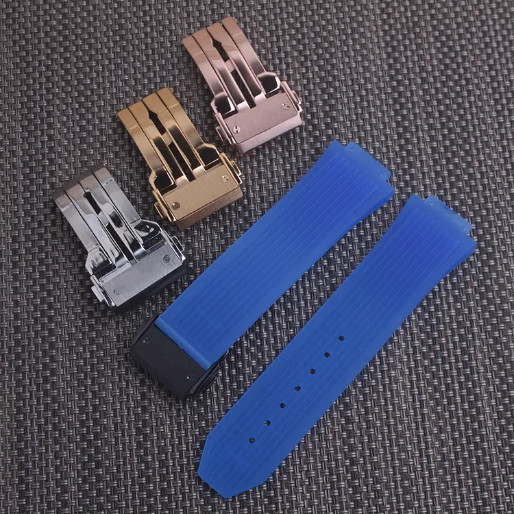 Watch accessories for Hublot watch strap silicone rubber strap BIG BANG men's strap 25 mm* 17 mm strap men's
Watch accessories for Hublot watch strap silicone rubber strap BIG BANG men's strap 25 mm* 17 mm strap men's