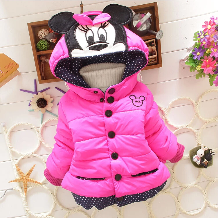 New Minnie Girls Jacket Cotton Keeping Warm Winter Coat Chirdren Character Lovely Hoodies Kids Clothing
New Minnie Girls Jacket Cotton Keeping Warm Winter Coat Chirdren Character Lovely Hoodies Kids Clothing