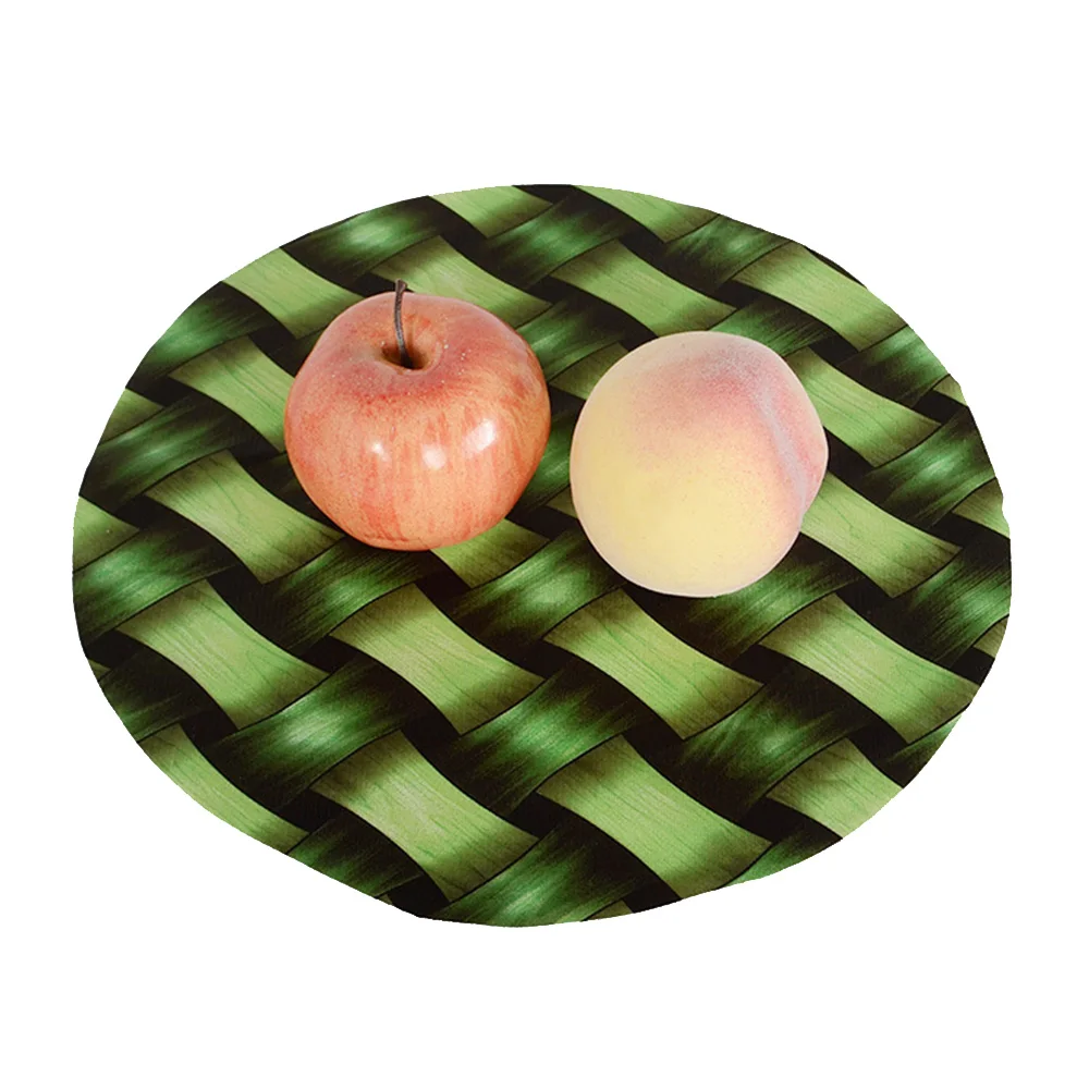 1pcs Round Placemat 3D Simulation Bamboo Rattan Dining Table Mat Pad Waterproof Non Slip Coasters For Home Festival Party Supply
1pcs Round Placemat 3D Simulation Bamboo Rattan Dining Table Mat Pad Waterproof Non Slip Coasters For Home Festival Party Supply