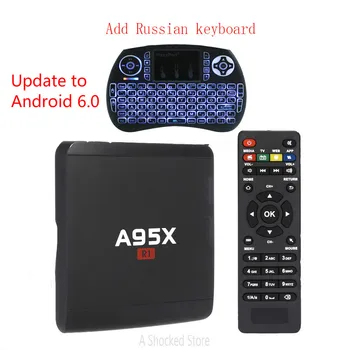 A95X R1 Android 6.0 Smart TV Box RK3229 Quad Core RAM 1GB ROM 8GB 32bit 1.5GHz