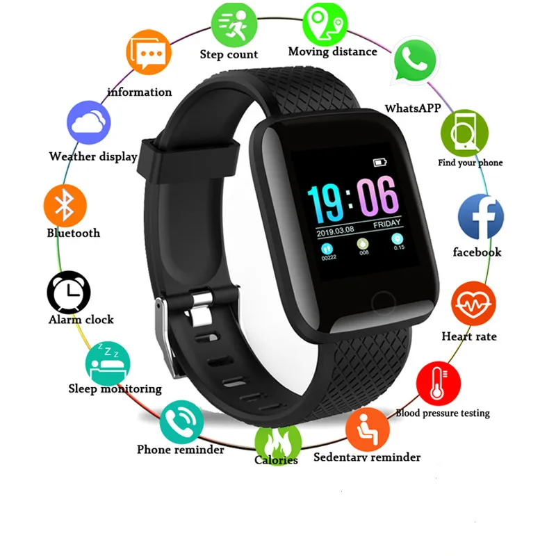 Smart Watch Men Blood Pressure Waterproof Smartwatch Women heart rate monitor fitness watch Sport For Android IOS Reloj digital
Smart Watch Men Blood Pressure Waterproof Smartwatch Women heart rate monitor fitness watch Sport For Android IOS Reloj digital