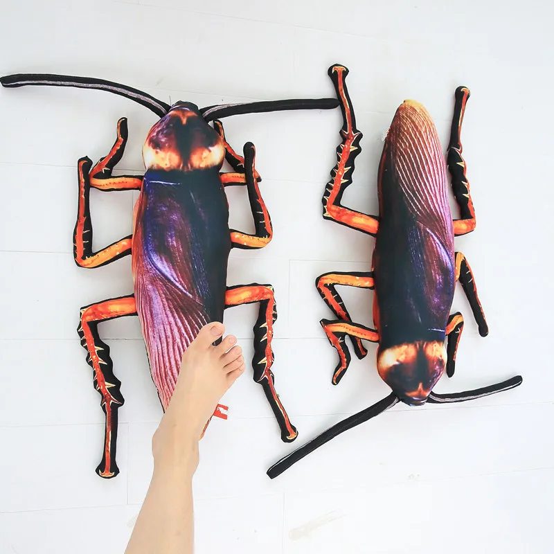 Creative Simulated Cockroach Pillow Plush Stuffed Toys Doll Tricky Funny Cushion Horror Party Toys Gifts For Children Kids
Creative Simulated Cockroach Pillow Plush Stuffed Toys Doll Tricky Funny Cushion Horror Party Toys Gifts For Children Kids