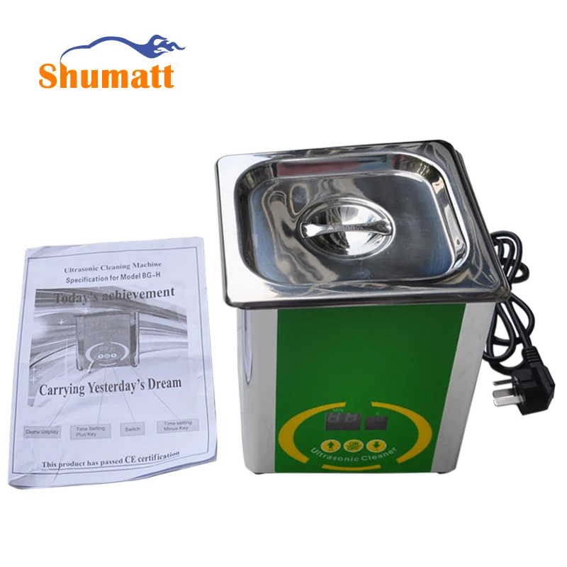 SHUMAT New Deisel Common Rail Fuel Injectors Steel Ultrasonic Tank Cleaning Machine for Pump Parts Nozzles Valves Cleaner CRT006
SHUMAT New Deisel Common Rail Fuel Injectors Steel Ultrasonic Tank Cleaning Machine for Pump Parts Nozzles Valves Cleaner CRT006