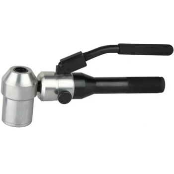 Hydraulic hand hole making tool puncher with 22.5-61.5mm in the 3.5mm mild sheet TPA-8
Hydraulic hand hole making tool puncher with 22.5-61.5mm in the 3.5mm mild sheet TPA-8