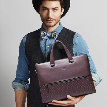 BVP Brand Design Business Genuine Leather Man Briefcase 14 inch Laptop Case Fashion Briefcases for Men Leather Shoulder Bag 30
BVP Brand Design Business Genuine Leather Man Briefcase 14 inch Laptop Case Fashion Briefcases for Men Leather Shoulder Bag 30