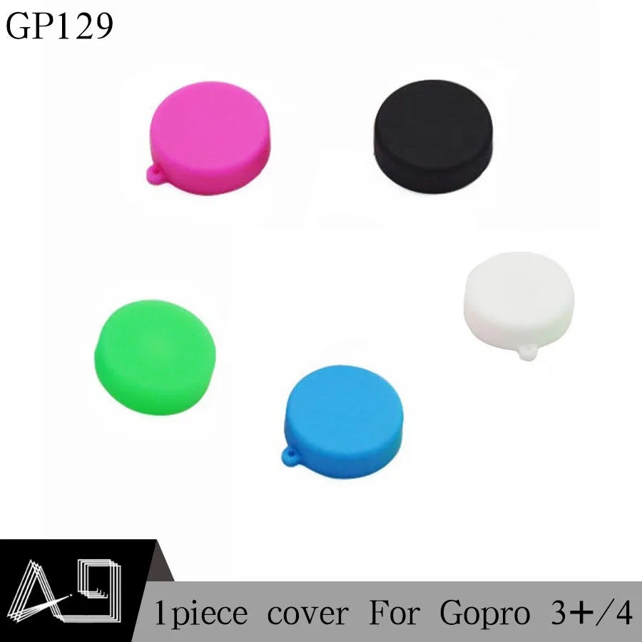 Фото A9 For Gopro Accessories Silicone Lens Cap Cover for the Housing of GoPro Hero 4 3+ 3 camera GP129 | Электроника