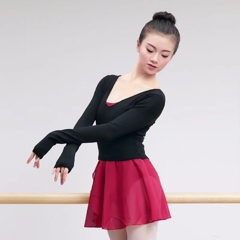 Adults High Waist Gymnastic Leotard Ballet Practice Winter Clothes Long Sleeved Dance Sweater Warm Top Coat Women Dance Clothing
Adults High Waist Gymnastic Leotard Ballet Practice Winter Clothes Long Sleeved Dance Sweater Warm Top Coat Women Dance Clothing