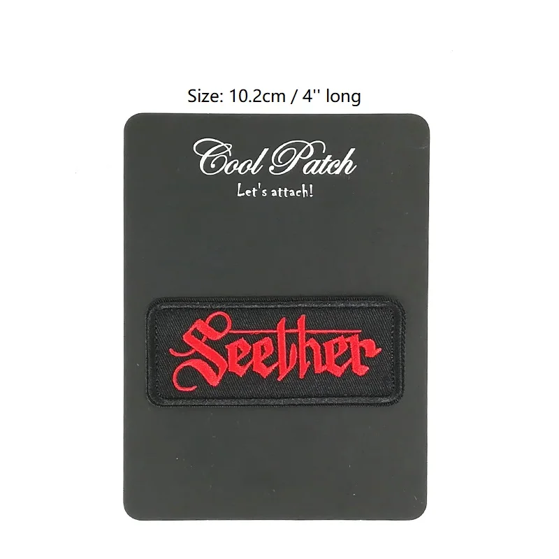 Seether South African rock band Music iron sticker patches emblem for clothing Tshirt Post-grunge Alternative Hard rock Nu metal
Seether South African rock band Music iron sticker patches emblem for clothing Tshirt Post-grunge Alternative Hard rock Nu metal