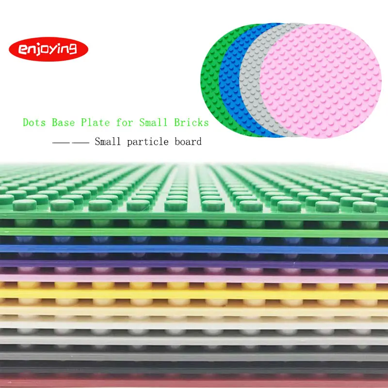 Dots Base Plate for Small Bricks Small Particle Board Compatible Legoing Figures DIY Building Blocks Accessories Model Kids Toys
Dots Base Plate for Small Bricks Small Particle Board Compatible Legoing Figures DIY Building Blocks Accessories Model Kids Toys