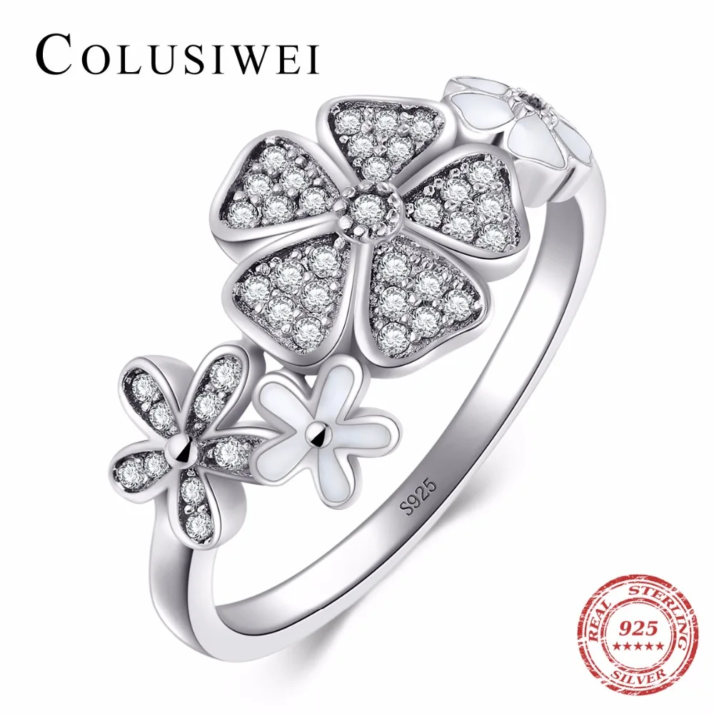 2018 New Fashion Daisy Cherry Finger Silver Rings Engagement Wedding Jewelry Solid 925 sterling Silver Flower Ring for women
2018 New Fashion Daisy Cherry Finger Silver Rings Engagement Wedding Jewelry Solid 925 sterling Silver Flower Ring for women