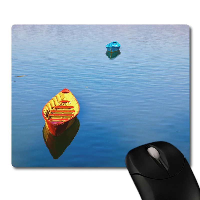 Boat and reflection on the lake printed Heavy weaving anti-slip rubber pad office mouse pad Coaster Party favor gift 220x180x3mm
Boat and reflection on the lake printed Heavy weaving anti-slip rubber pad office mouse pad Coaster Party favor gift 220x180x3mm