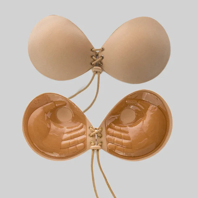 Women Invisible Bra Super Push Up Seamless Self-Adhesive Sticky Wedding Party Bra Front Strapless Fly Bra Thicken Bra
Women Invisible Bra Super Push Up Seamless Self-Adhesive Sticky Wedding Party Bra Front Strapless Fly Bra Thicken Bra