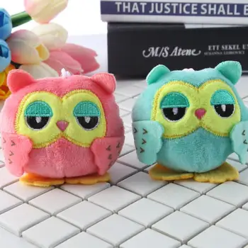 9*7CM plush toys Keychain Cute Owl Keychain Fur Key Chains Charm Pendant Key Plush Trinket Children Plush Toy For Kids YH1526
9*7CM plush toys Keychain Cute Owl Keychain Fur Key Chains Charm Pendant Key Plush Trinket Children Plush Toy For Kids YH1526