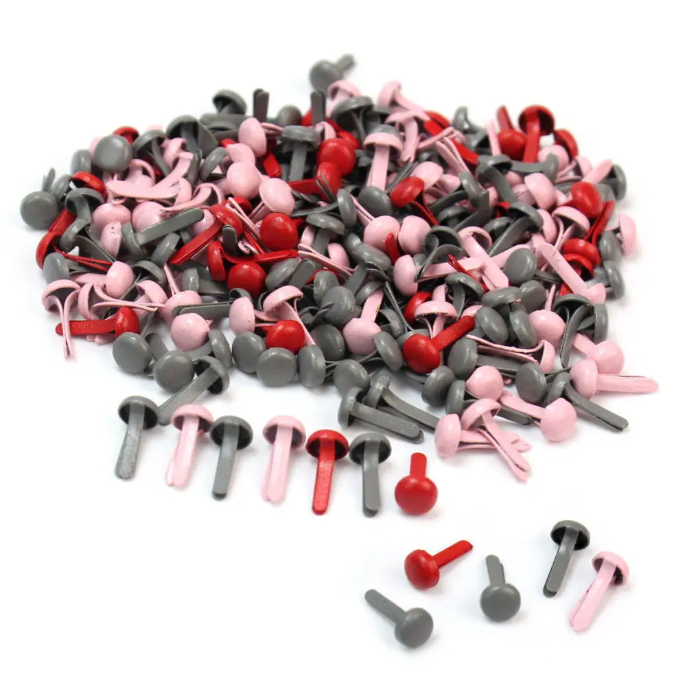 200 Pcs Mixed Color 4.5mm Mini Decorative Brads DIY Paper Craft Stamping Scrapbooking
200 Pcs Mixed Color 4.5mm Mini Decorative Brads DIY Paper Craft Stamping Scrapbooking