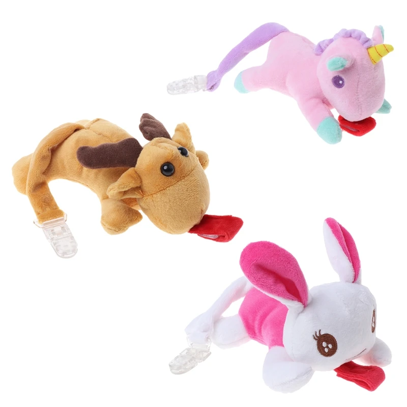 New Pacifier Newborn Baby Nipple Toys Pacifier Lovely Stuffed Animals Clip Feeding Holder Plush Chain
New Pacifier Newborn Baby Nipple Toys Pacifier Lovely Stuffed Animals Clip Feeding Holder Plush Chain