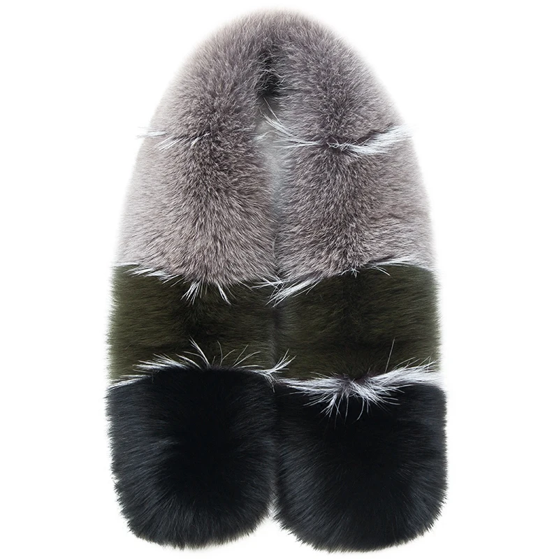 Real fox scarf 2018 New Natural big Real Fur Collar Scarf Genuine fox fur Scarves Warp Shawl Neck Warmer cape Stole Muffler
Real fox scarf 2018 New Natural big Real Fur Collar Scarf Genuine fox fur Scarves Warp Shawl Neck Warmer cape Stole Muffler