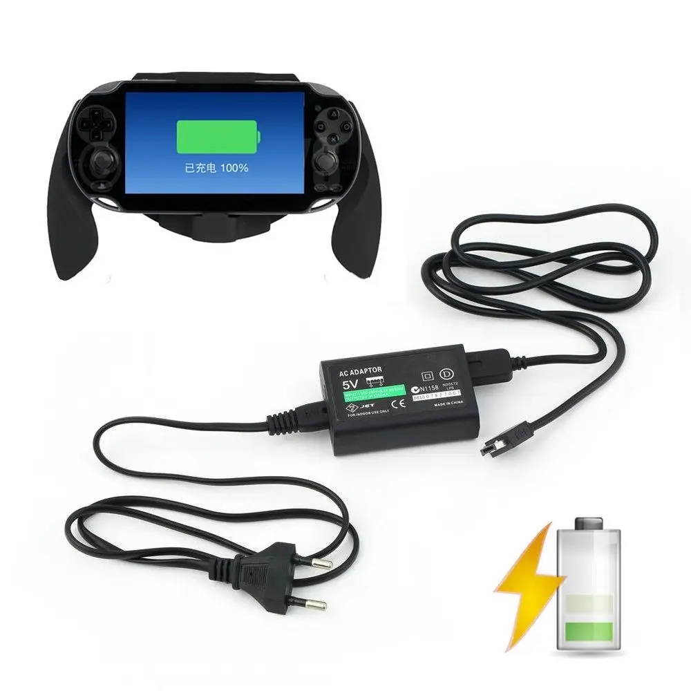 Сетевой адаптер переменного тока с вилкой для ЕС/США 5 В зарядное устройство PS Vita