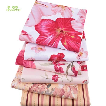 Chainho,Pink Floral Series,Printed Twill Cotton Fabric,Patchwork Clothes,DIY Sewing & Quilting Material For Baby&Children,Meter
Chainho,Pink Floral Series,Printed Twill Cotton Fabric,Patchwork Clothes,DIY Sewing & Quilting Material For Baby&Children,Meter