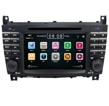 7 Inch 2 Din Car DVD Player For For Mercedes-Benz W203 W209vW169 W219 A-Class A160 C-Clas C180 C200 CLK200 CLK350 Radio GPS BT
7 Inch 2 Din Car DVD Player For For Mercedes-Benz W203 W209vW169 W219 A-Class A160 C-Clas C180 C200 CLK200 CLK350 Radio GPS BT