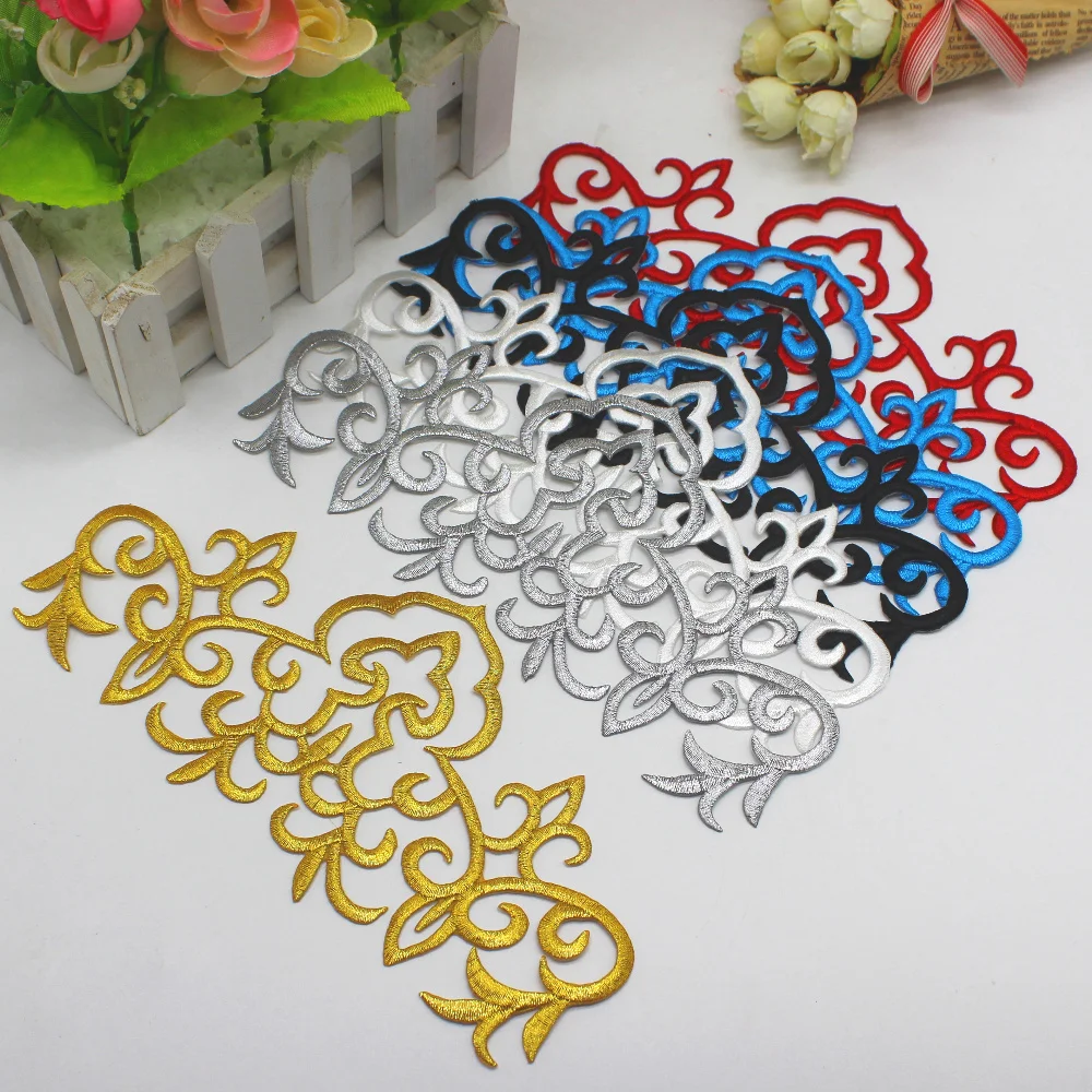 YACKALASI 5 Pieces Gold Cosplay Applique Iron On Embroidered Dress Costume Embroidery Trims Gold And Silver 21*10cm
YACKALASI 5 Pieces Gold Cosplay Applique Iron On Embroidered Dress Costume Embroidery Trims Gold And Silver 21*10cm