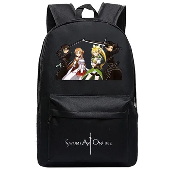 Cartoon Backpack Sword Art Online Kirigaya Kazuto Anime Backpack Teenager Bookbags School Bags Laptop Shoulders Bags Travel Bags 
Cartoon Backpack Sword Art Online Kirigaya Kazuto Anime Backpack Teenager Bookbags School Bags Laptop Shoulders Bags Travel Bags
