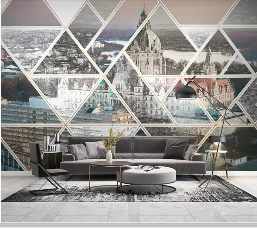 Hand drawn city buildings modern geometric 3d wallpaper papel de parede,living room bedroom TV wall kitchen restaurant bar mural
Hand drawn city buildings modern geometric 3d wallpaper papel de parede,living room bedroom TV wall kitchen restaurant bar mural