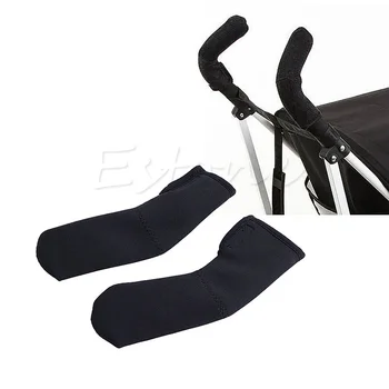 1Pair Baby Soft Pram Stroller Handle Neoprene Magic Tape Bumper Bar Cover Black 
1Pair Baby Soft Pram Stroller Handle Neoprene Magic Tape Bumper Bar Cover Black