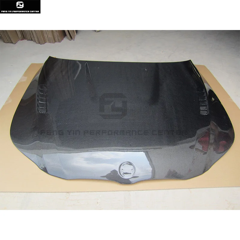 E60 5 series Carbon Fiber FRP Front engine Hood Bonnets engine Covers with vents for BMW E60 525i 05-10
E60 5 series Carbon Fiber FRP Front engine Hood Bonnets engine Covers with vents for BMW E60 525i 05-10
