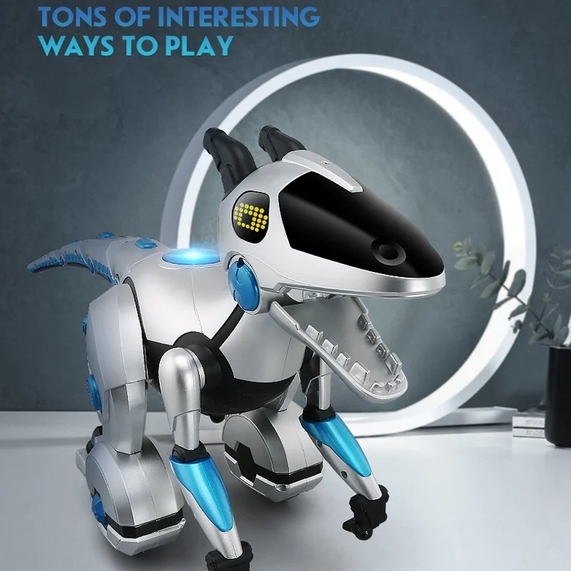 RC Intelligent Dinosaur Electric Remote Control Robot Mechanical Dragon With Music Light Functions Children Hobby Toys
RC Intelligent Dinosaur Electric Remote Control Robot Mechanical Dragon With Music Light Functions Children Hobby Toys