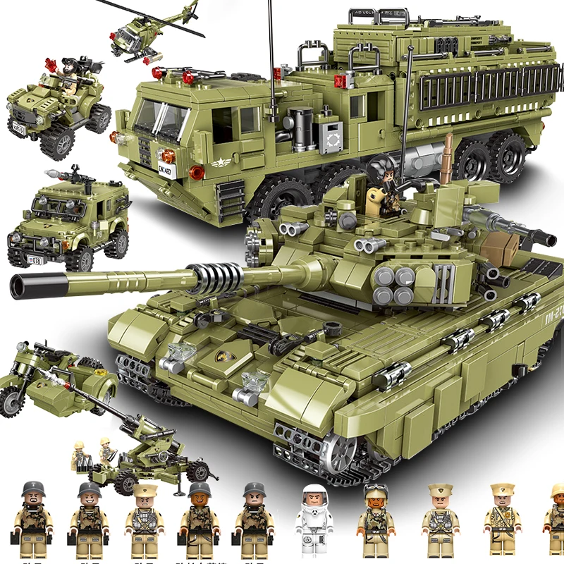XingBao compatible Military vehicle Tanks sets ww2 jeep machine building blocks world war 2 creator armored trucks
XingBao compatible Military vehicle Tanks sets ww2 jeep machine building blocks world war 2 creator armored trucks