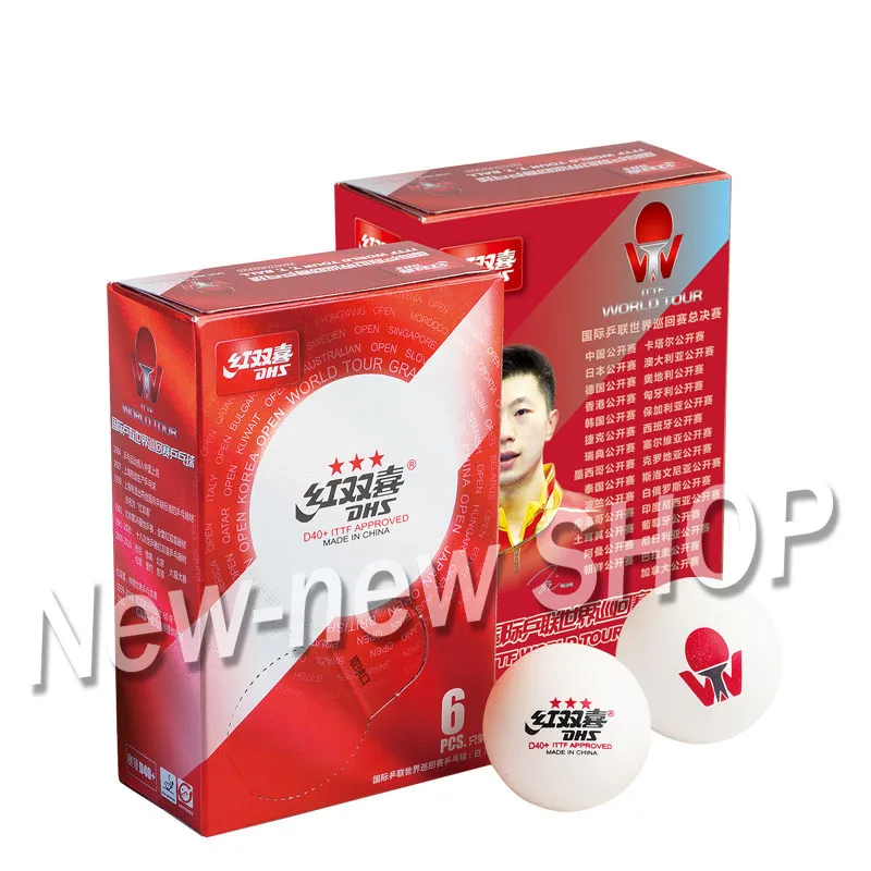 2019 Dhs Ittf World Tour Table Tennis Balls 3 Star D40+ Table Tennis New Material Plastic Poly Ping Pong Balls 
2019 Dhs Ittf World Tour Table Tennis Balls 3 Star D40+ Table Tennis New Material Plastic Poly Ping Pong Balls