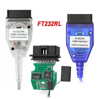 New FT232RL Chip INPA K+CAN Ediabas K DCAN Interface For BMW Series 1998 to 2008 With Switch K DCAN USB Cable Green PCB Board
New FT232RL Chip INPA K+CAN Ediabas K DCAN Interface For BMW Series 1998 to 2008 With Switch K DCAN USB Cable Green PCB Board
