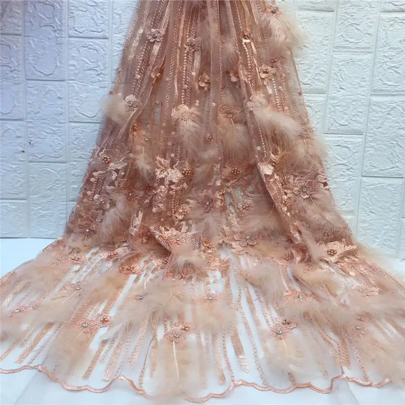 JX-16888-2 beautiful 3D feather embroidered tulle mesh lace fabric, high quality
JX-16888-2 beautiful 3D feather embroidered tulle mesh lace fabric, high quality