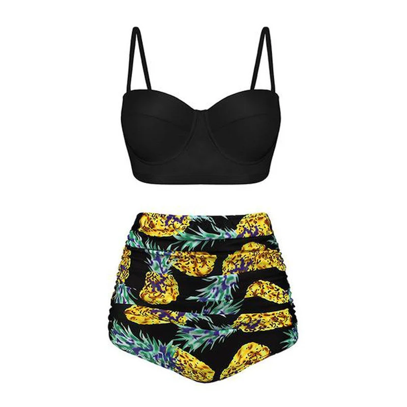 Women Sexy Bikini Set High Waist Swimsuit Printing Swimming suit Beach Bathing Swimwear Women Push Up Big Size Bikini Set
Women Sexy Bikini Set High Waist Swimsuit Printing Swimming suit Beach Bathing Swimwear Women Push Up Big Size Bikini Set