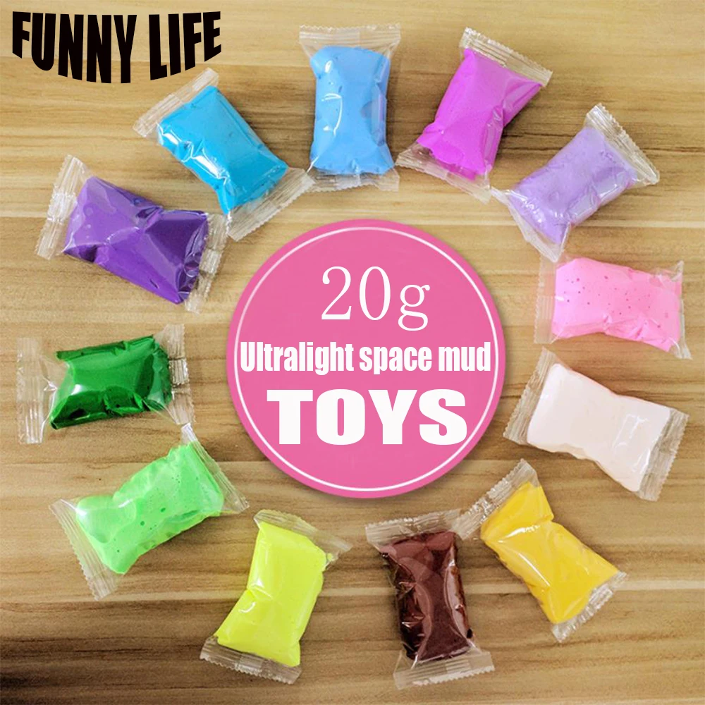 DIY Soft Clay 20g Space Clay slime fluffy Cotton Release Clay Plasticine Children's Toys slime supplies toys
DIY Soft Clay 20g Space Clay slime fluffy Cotton Release Clay Plasticine Children's Toys slime supplies toys