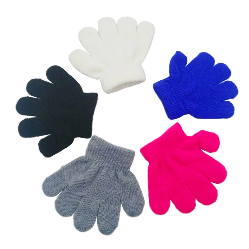Winter Warm Baby Gloves Children Knitted Stretch Mittens Kids Solid Girls Gloves Full Finger Glove Knitted Random Boys Gloves
Winter Warm Baby Gloves Children Knitted Stretch Mittens Kids Solid Girls Gloves Full Finger Glove Knitted Random Boys Gloves